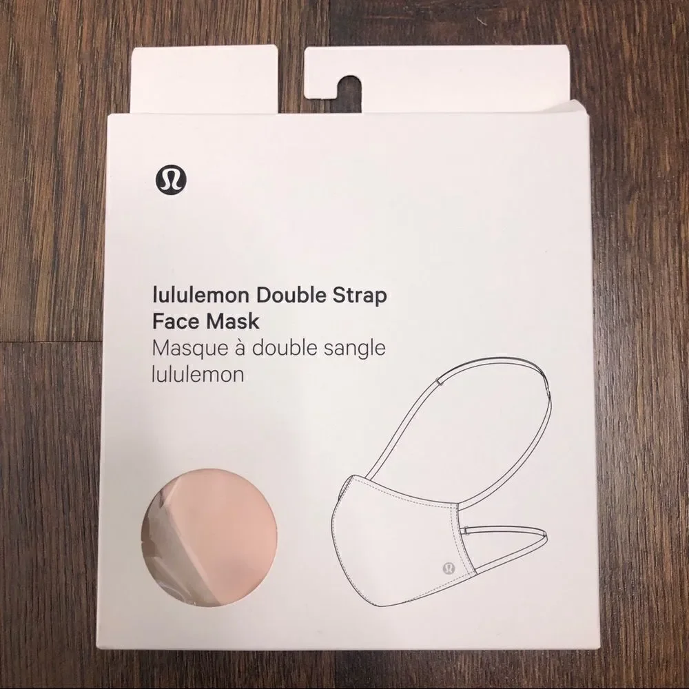 NWT Lululemon Ballet Slipper‎ Pink Facemask Mask Petal Light Cover